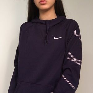 Nike drawstring hoodie💜🌟